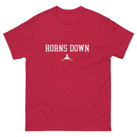 Horns Down Oklahoma Tee