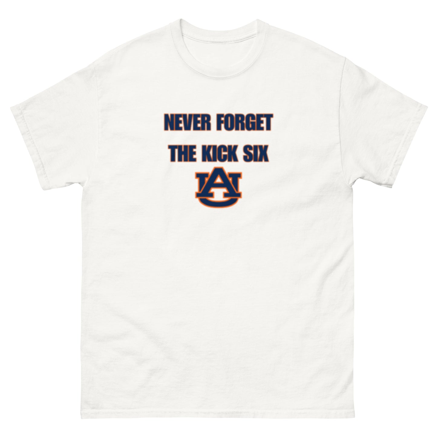 Never Forget The Kick Six Auburn Tee